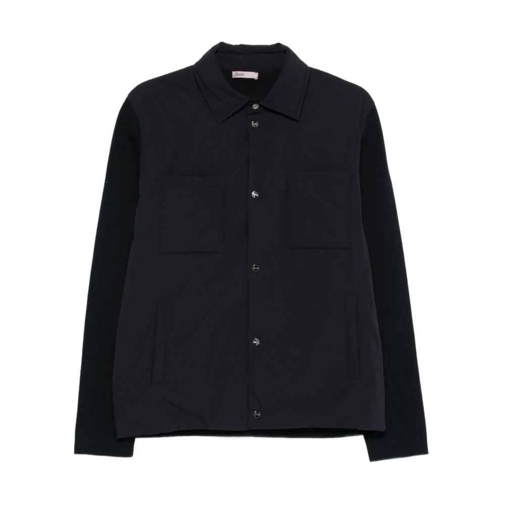 Herno Hombre Azul Chaquetas, Talla: L