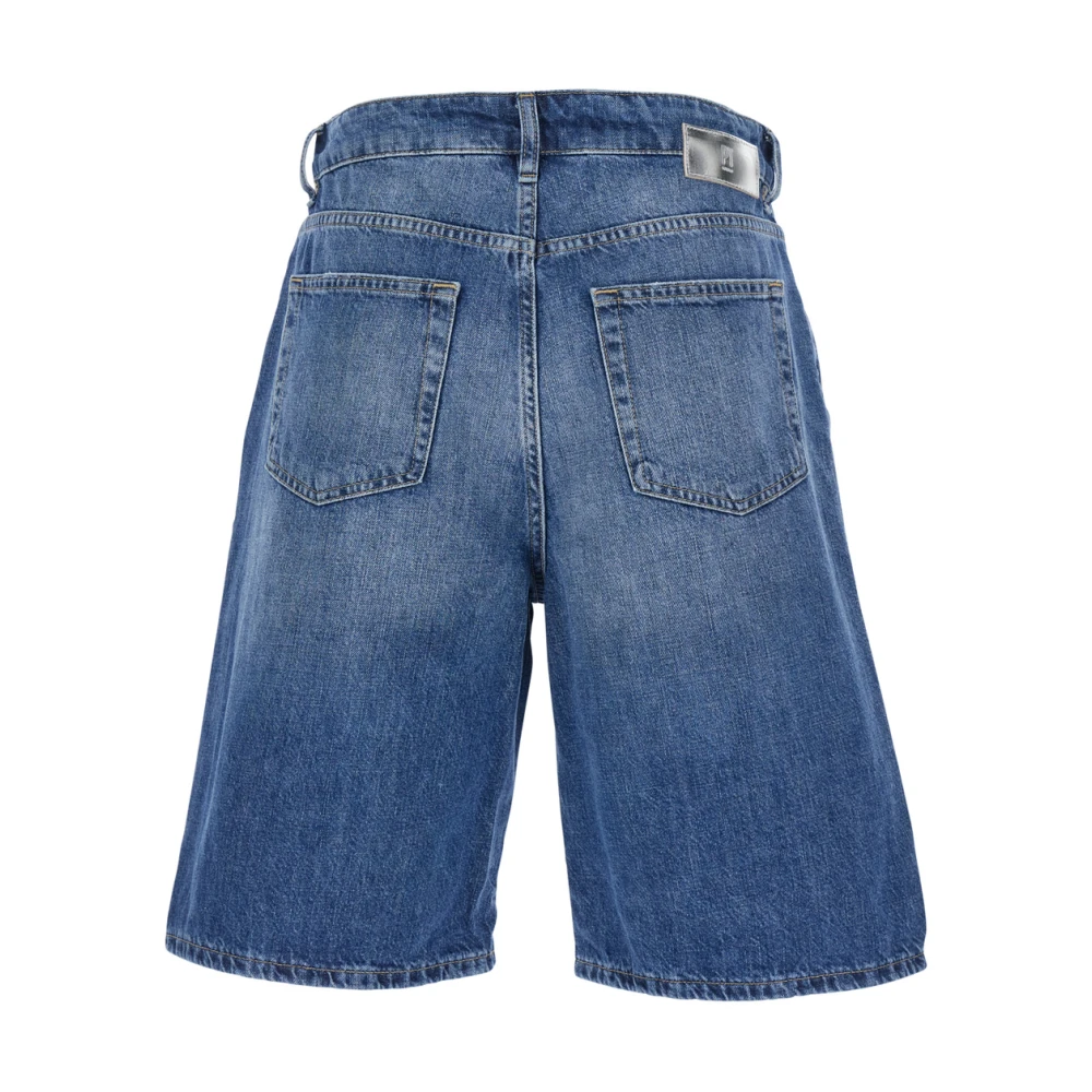 PT Torino Denim Bermuda Shorts Blue Dames