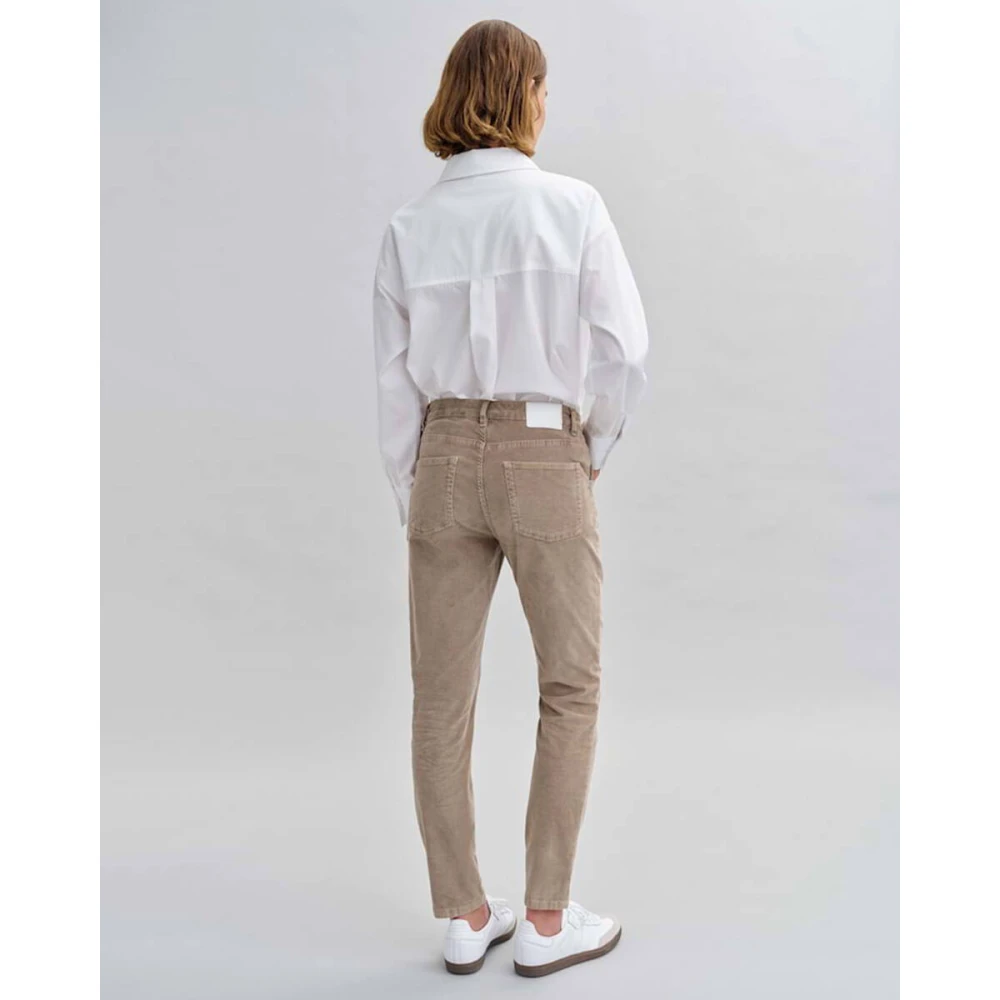 Opus Babycord Jeans 1030499389278 Brown Dames