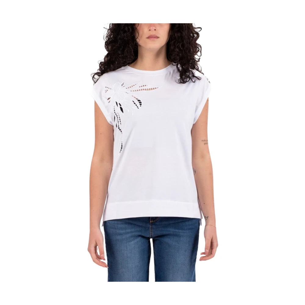 Alpha industries Dames Casual T-shirt White Dames