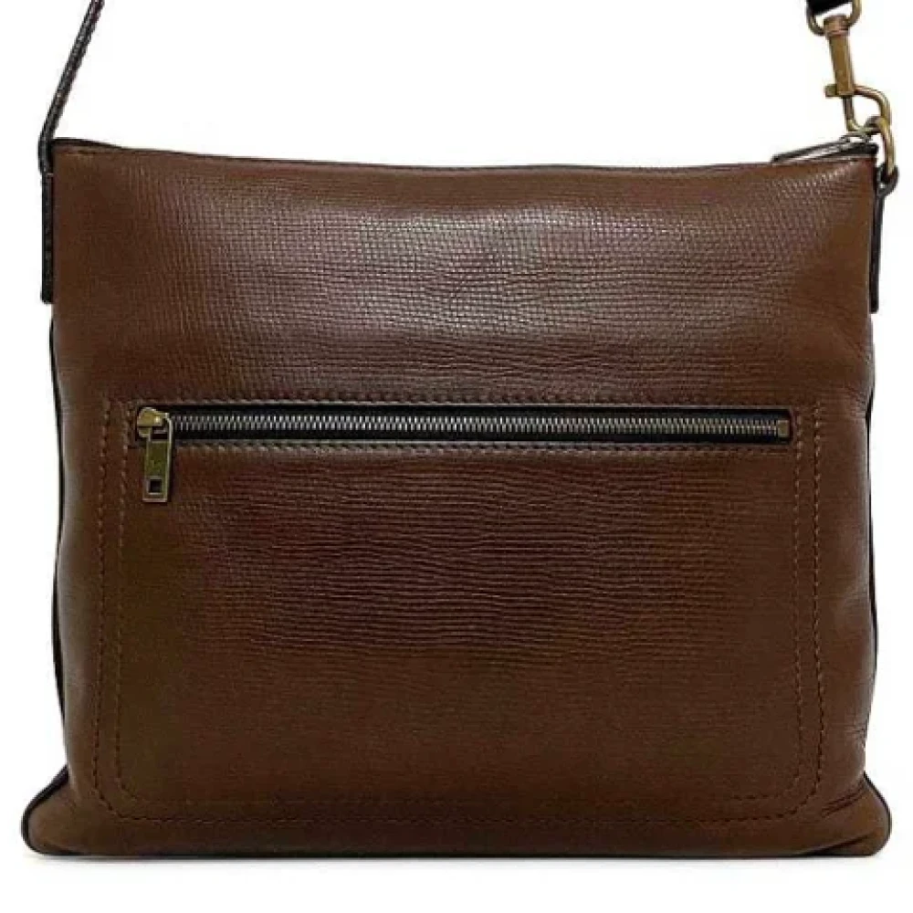 Louis Vuitton Vintage Pre-owned Leather shoulder-bags Brown Heren