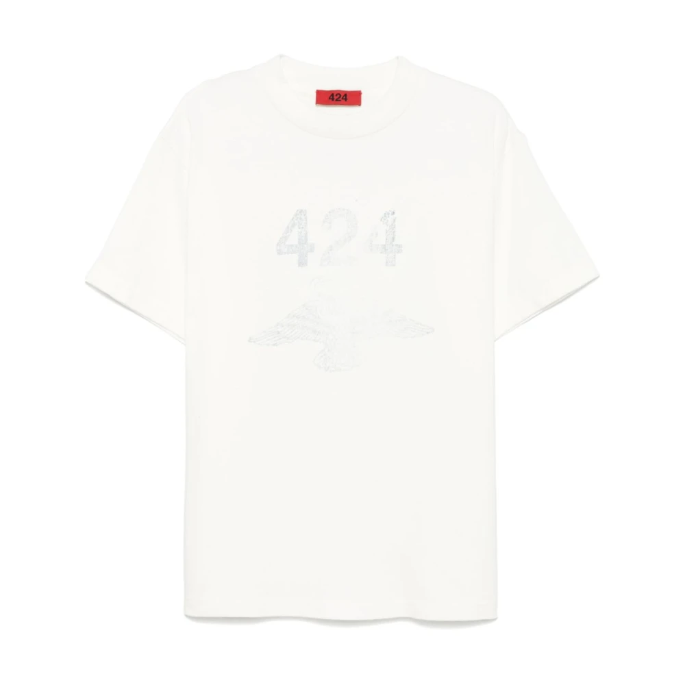 Tops > T-Shirts - White - 424 - Modalova