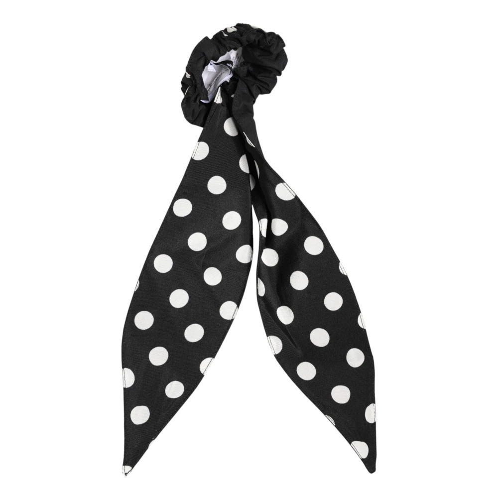 Dolce & Gabbana Hair Scrunchie - Female - Accessories - Black - One Size - Accessories