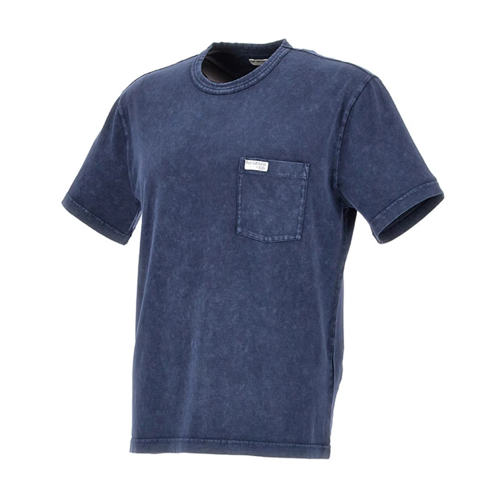 Fay T-Shirts Blue Heren