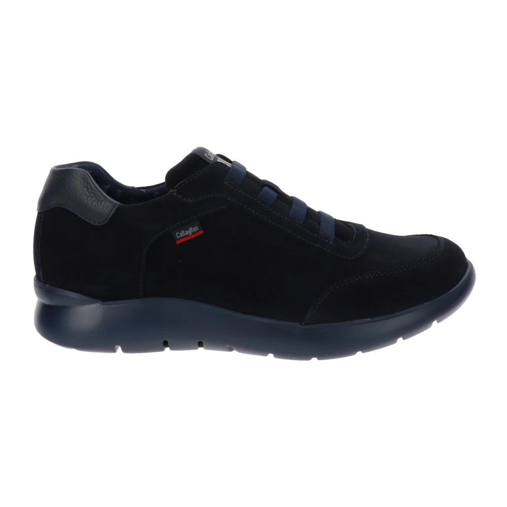 Callaghan Leren Heren Sneakers Heren Schoenen Blauw