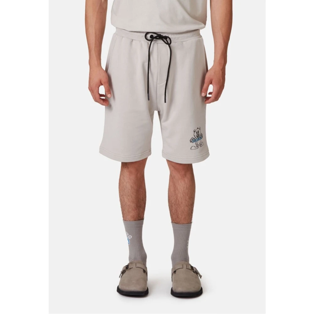 Iceberg Lichtgrijze Shorts Gray Heren