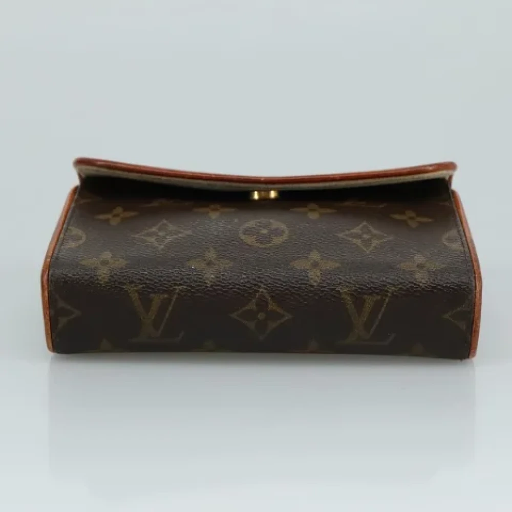Louis Vuitton Vintage Pre-owned Canvas crossbody-bags Brown Dames