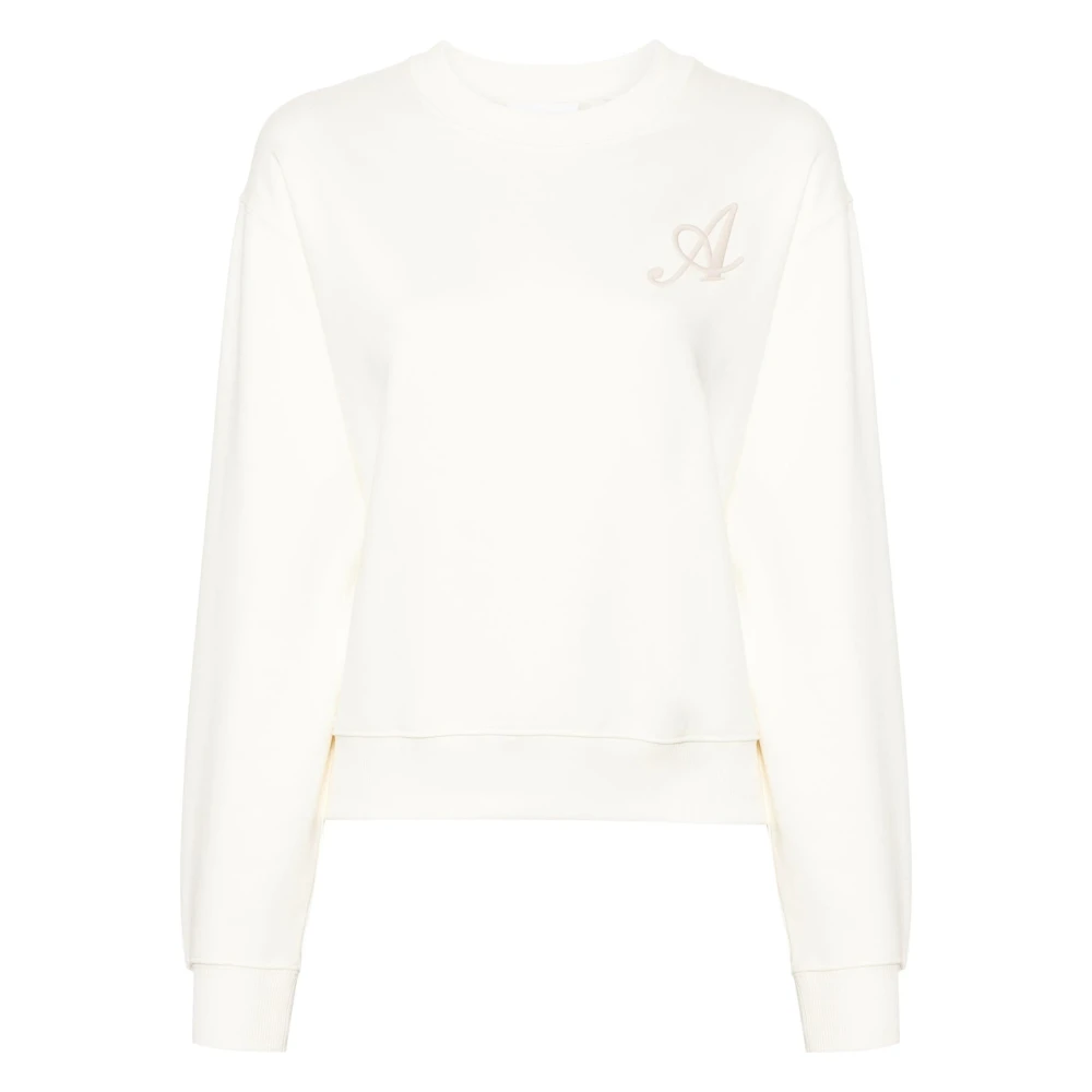 Axel Arigato Vit Bomull Casual Sweatshirt White, Dam