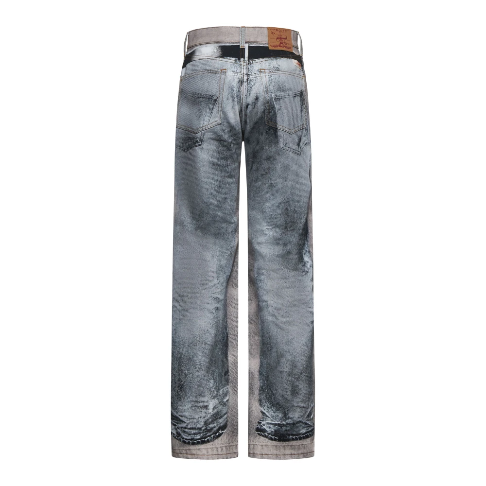 Y Project Grijze Jeans Gray Dames