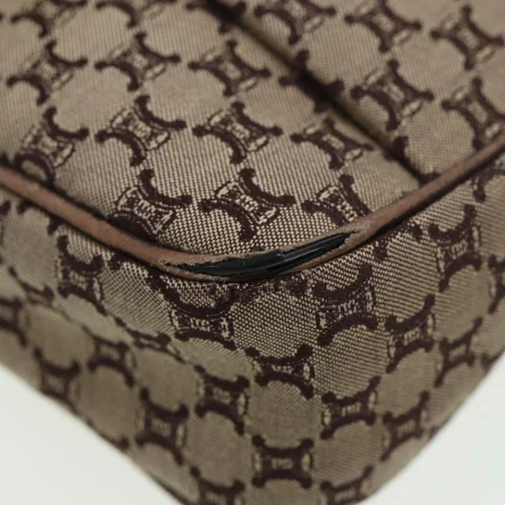 Celine Vintage Pre-owned Canvas celine-bags Brown Dames