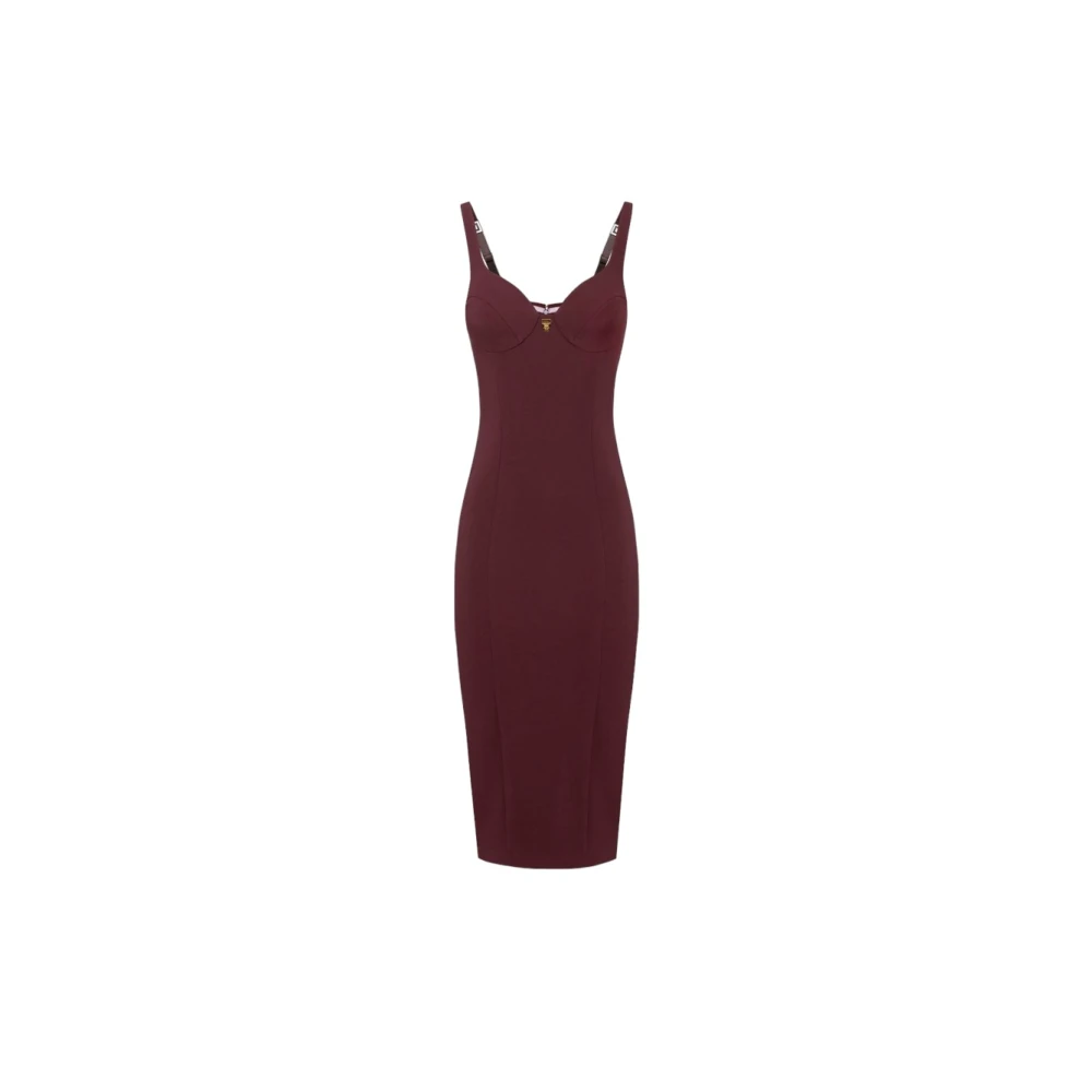 Elisabetta Franchi Elegante Jurk voor Speciale Gelegenheden Red Dames