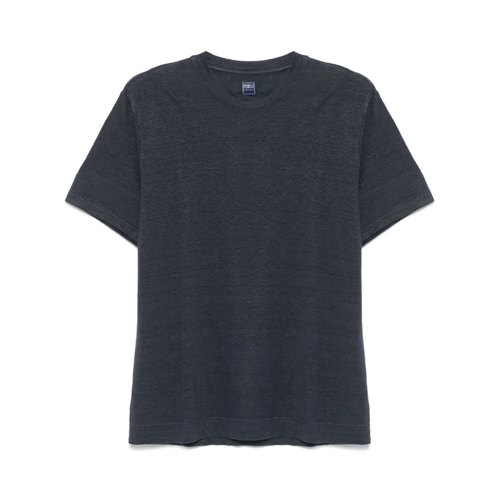 Fedeli - Tops > T-Shirts - Blue - Fedeli - Modalova