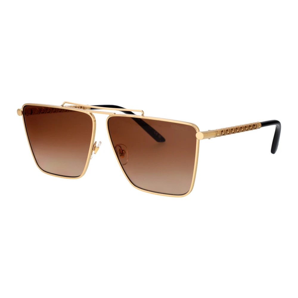 Versace Men's Yellow Sunglasses,, Stylish Sunglasses Medium