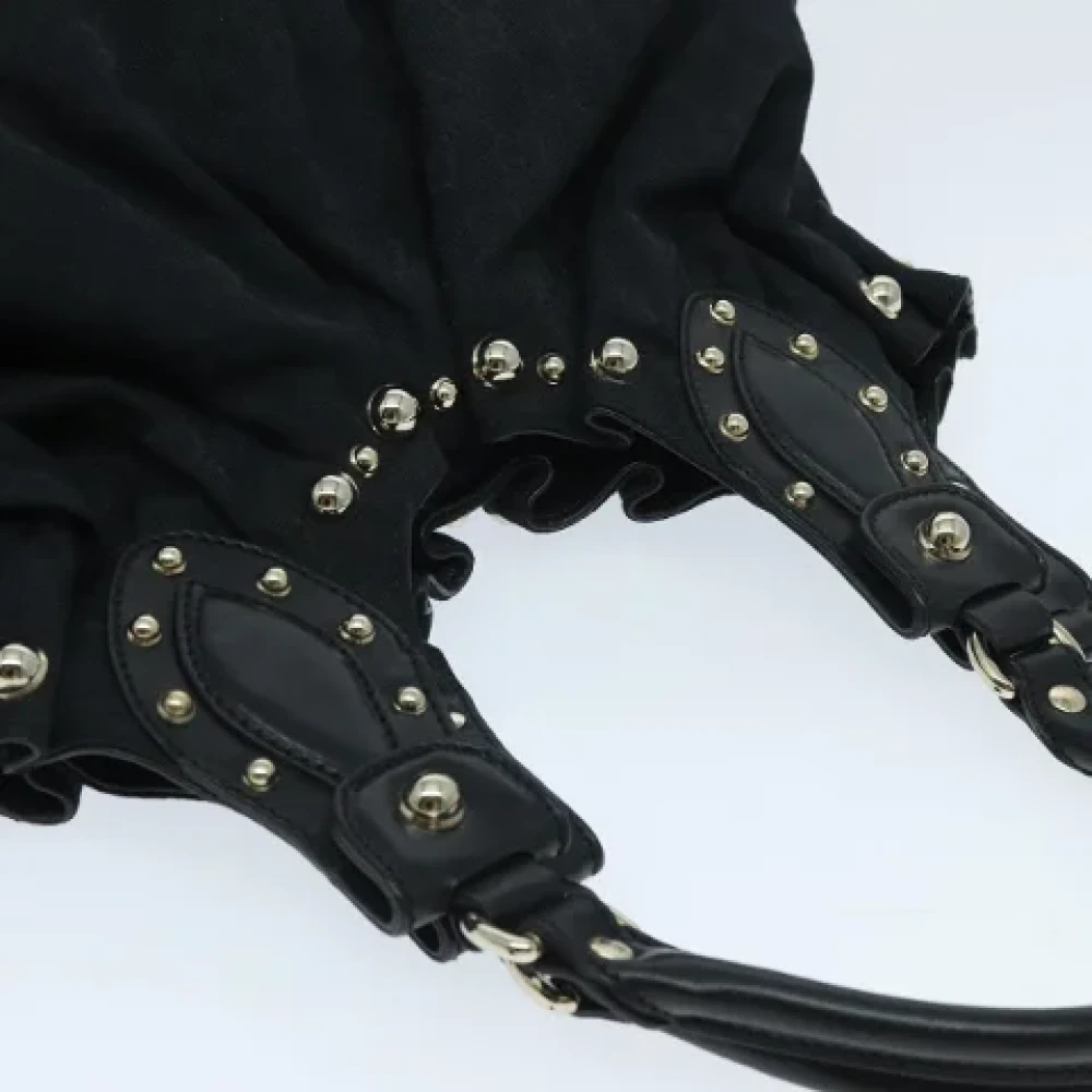 Gucci Vintage Pre-owned Canvas gucci-bags Black Dames