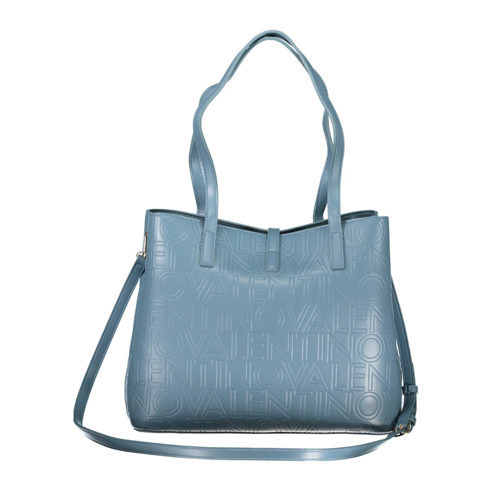 Valentino by Mario Valentino Blauwe Schoudertas met Afneembare Band Blue Dames