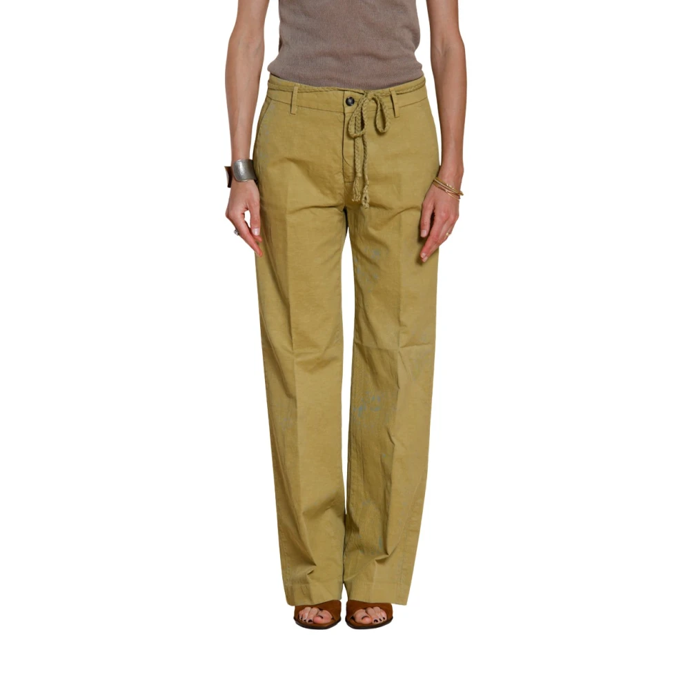 Mason's Damen Grün Hosen, Xsgröße: