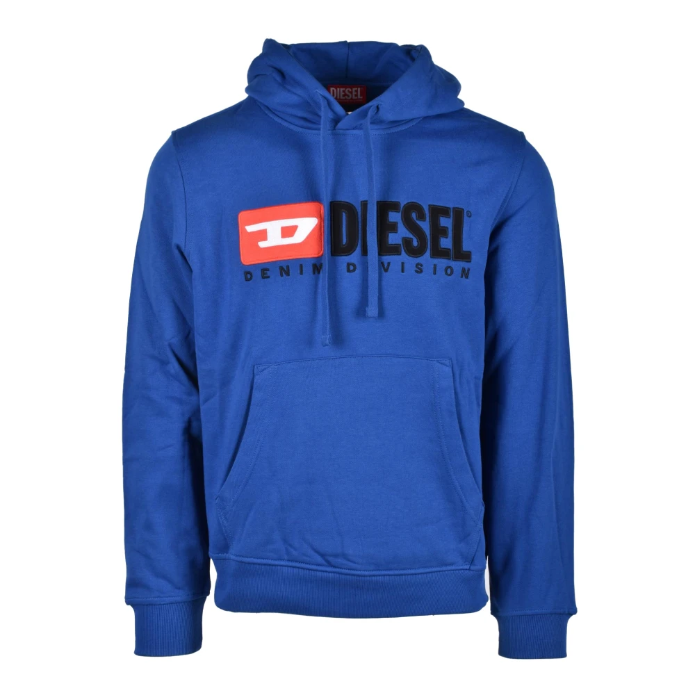 Diesel Katoenen Sweatshirt Blue Heren
