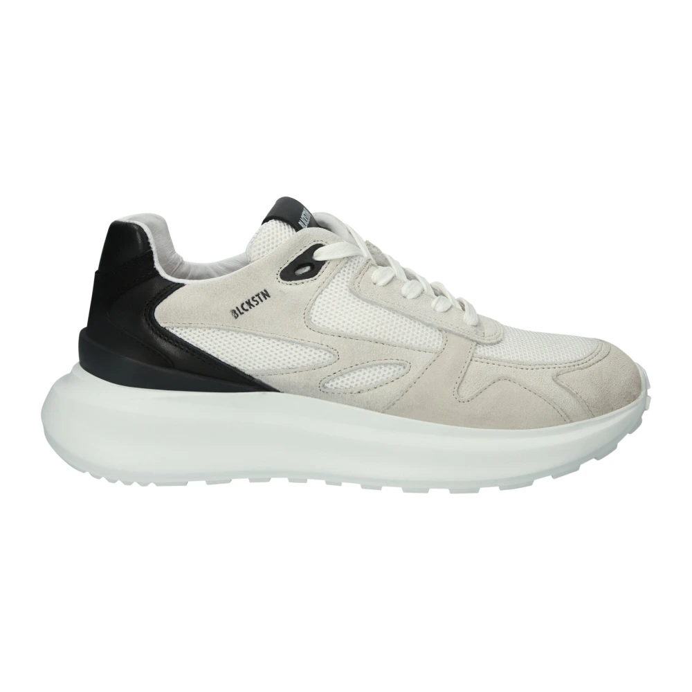 Blackstone Madison Al460 Lamb Chunky sneaker Dames Schoenen Wit