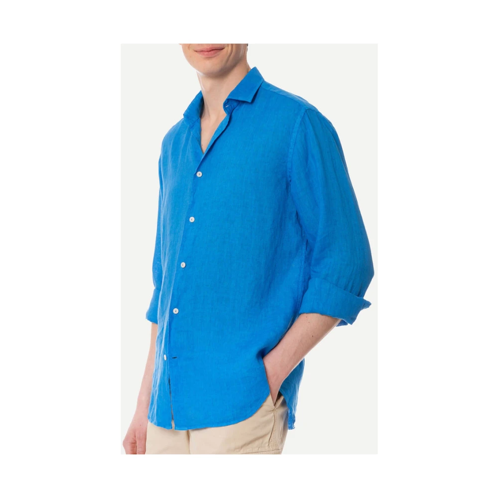 MC2 Saint Barth Pamplona Overhemd Blue Heren