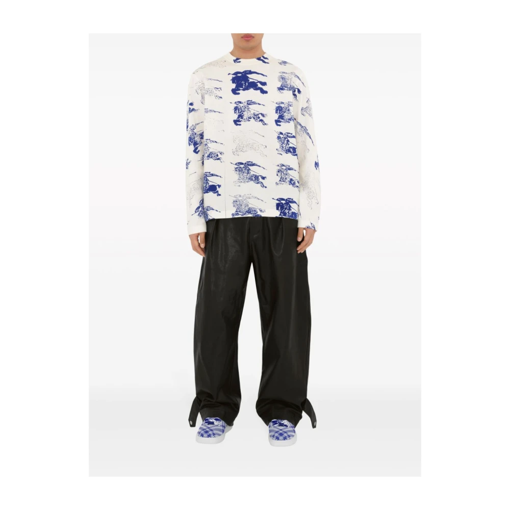Burberry Stijlvolle T-shirts en Polos White Heren