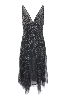 Tyllklänning med underklänning