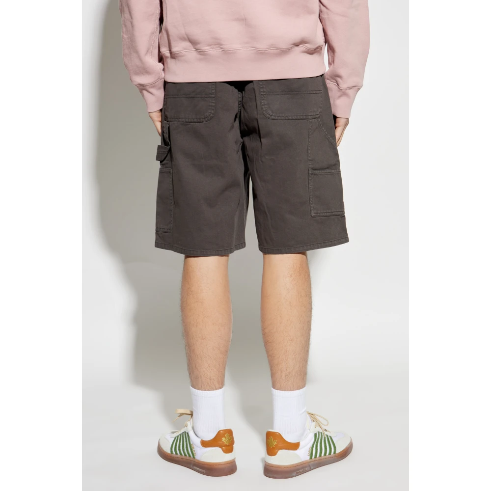 Zadig & Voltaire Katoenen shorts Gray Heren