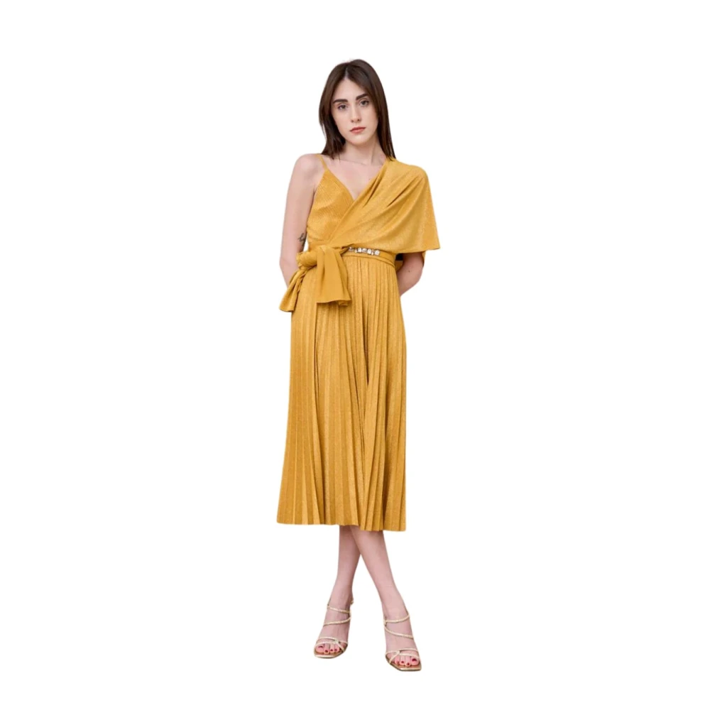 Liu Jo Mode Sjaal Wrap Yellow Dames