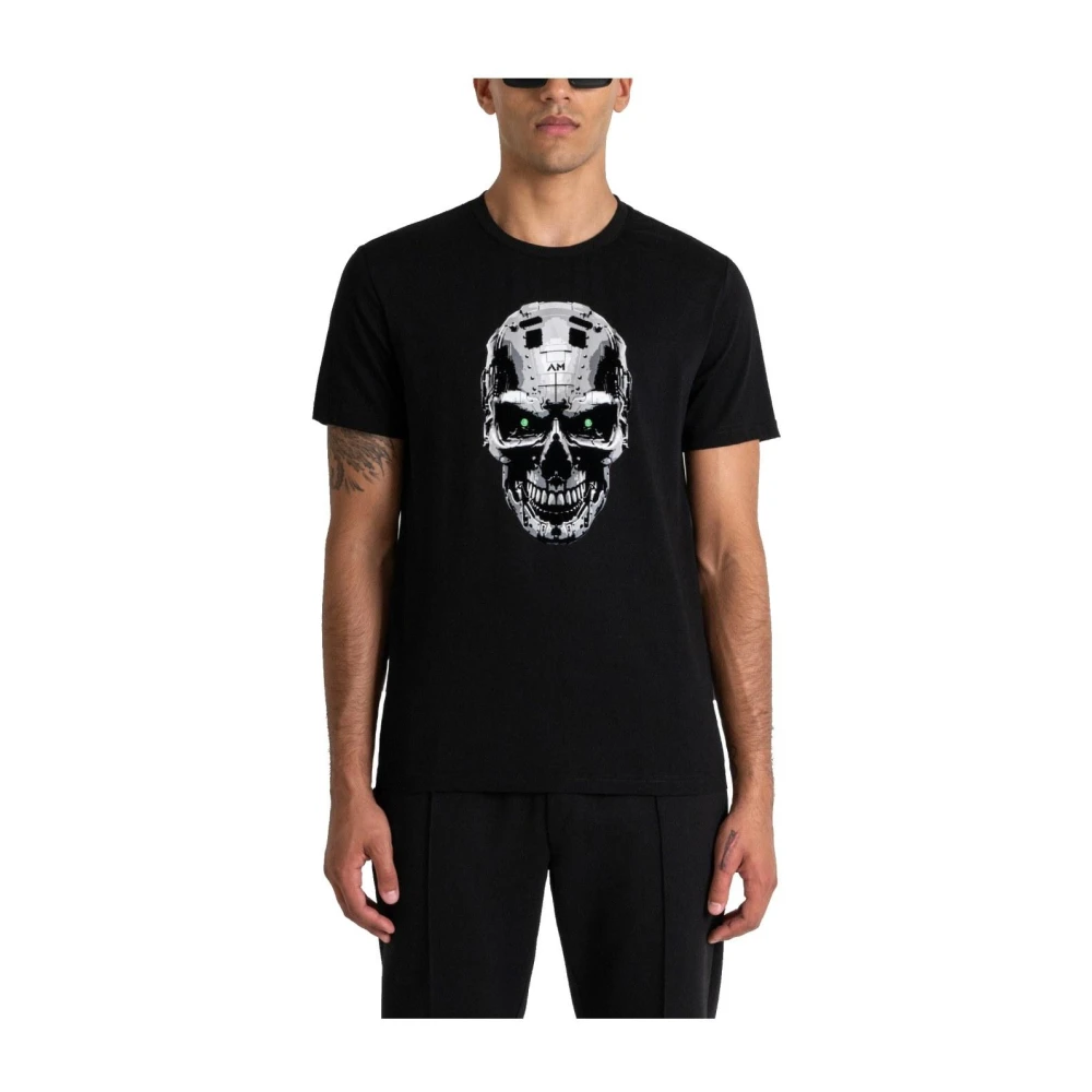 Antony Morato Slim Fit Katoenen T-shirt Black Heren