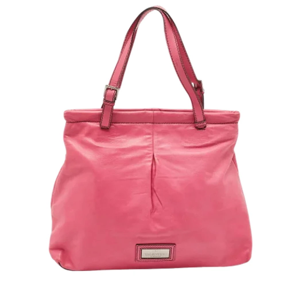 Valentino Vintage Pre-owned Leather totes Pink Dames