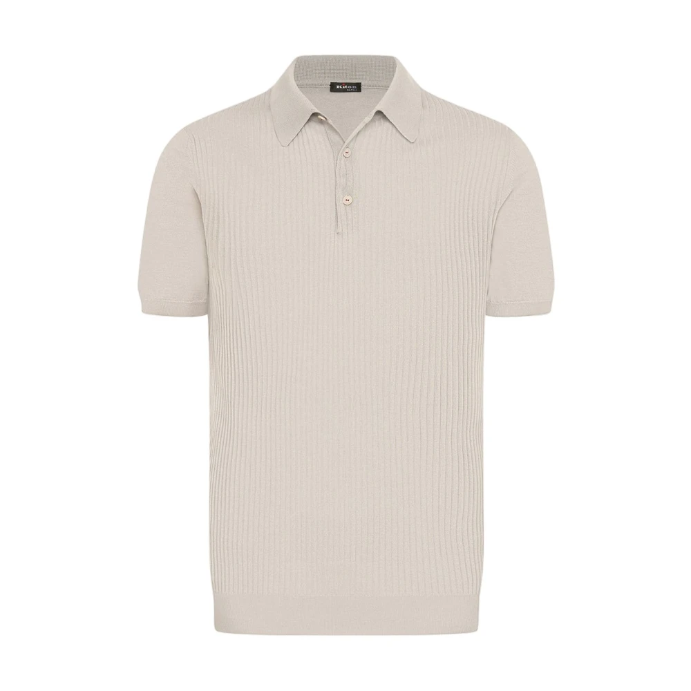 Kiton - Tops > Polo Shirts - Gray - Kiton - Modalova