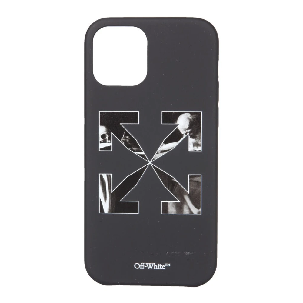 Off White iPhone 12 Cover Accessoires Black Heren