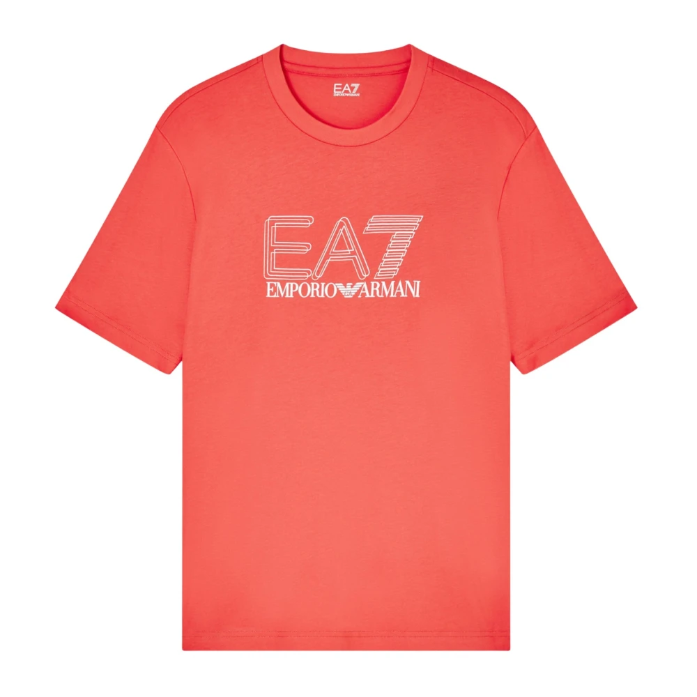 Emporio Armani Ea7 Herren Rot Oberteile, Xlgröße: