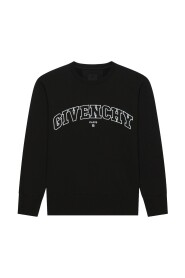 Logo Split Crewneck Sweatshirt