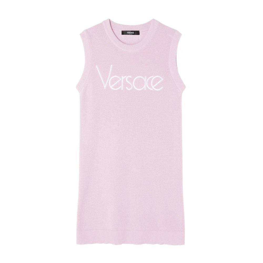 Versace Knitted Dresses Pink Dames