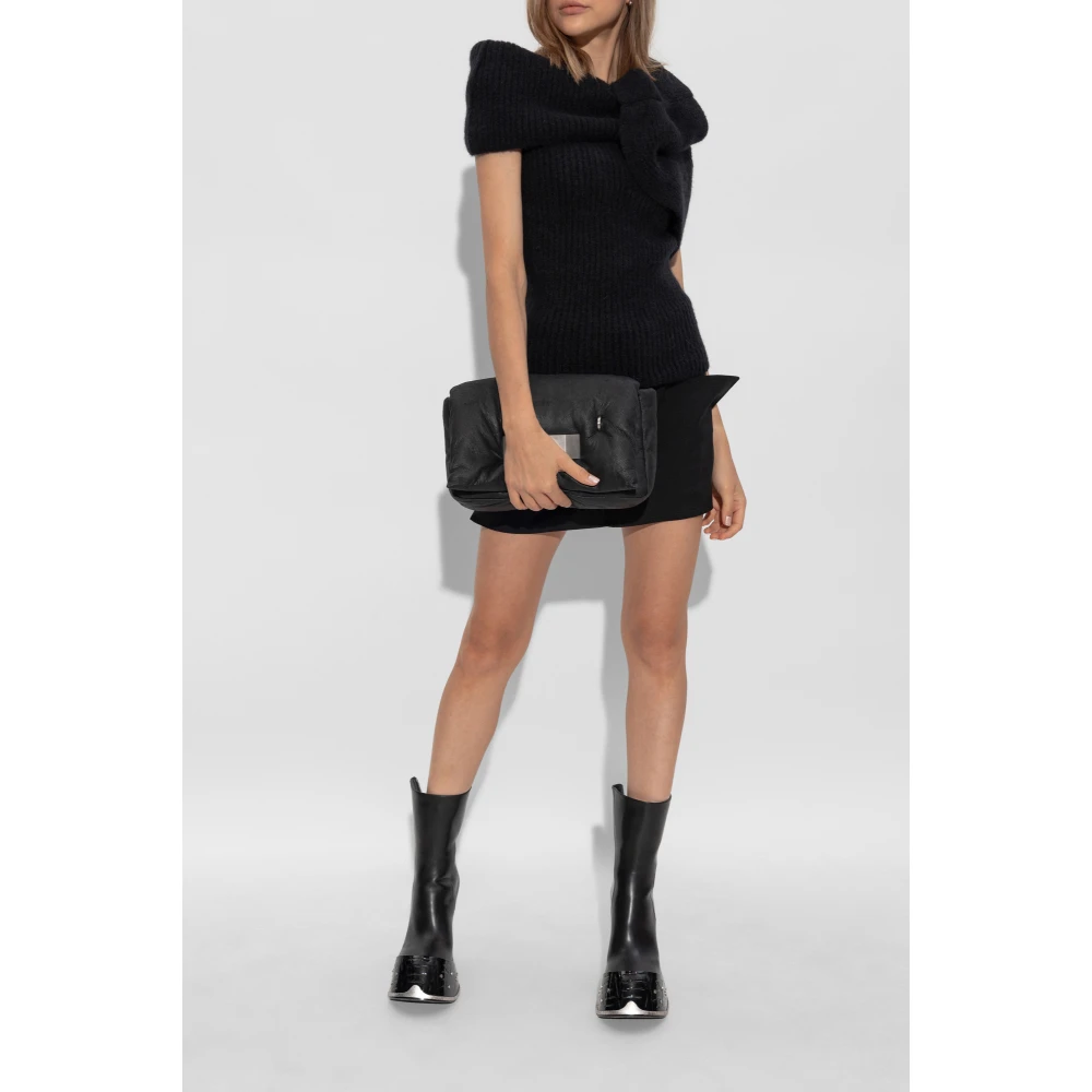 Rick Owens Banded Sweater Black Dames