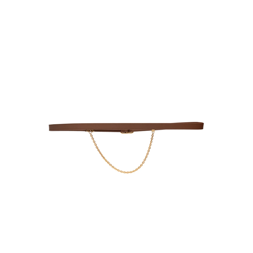 Amiri Leren riem Brown Heren