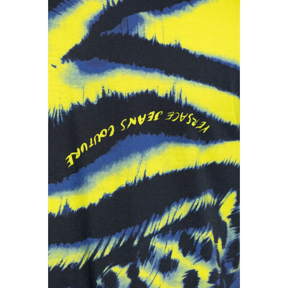 Versace Jeans Couture T-shirt met print Multicolor Heren