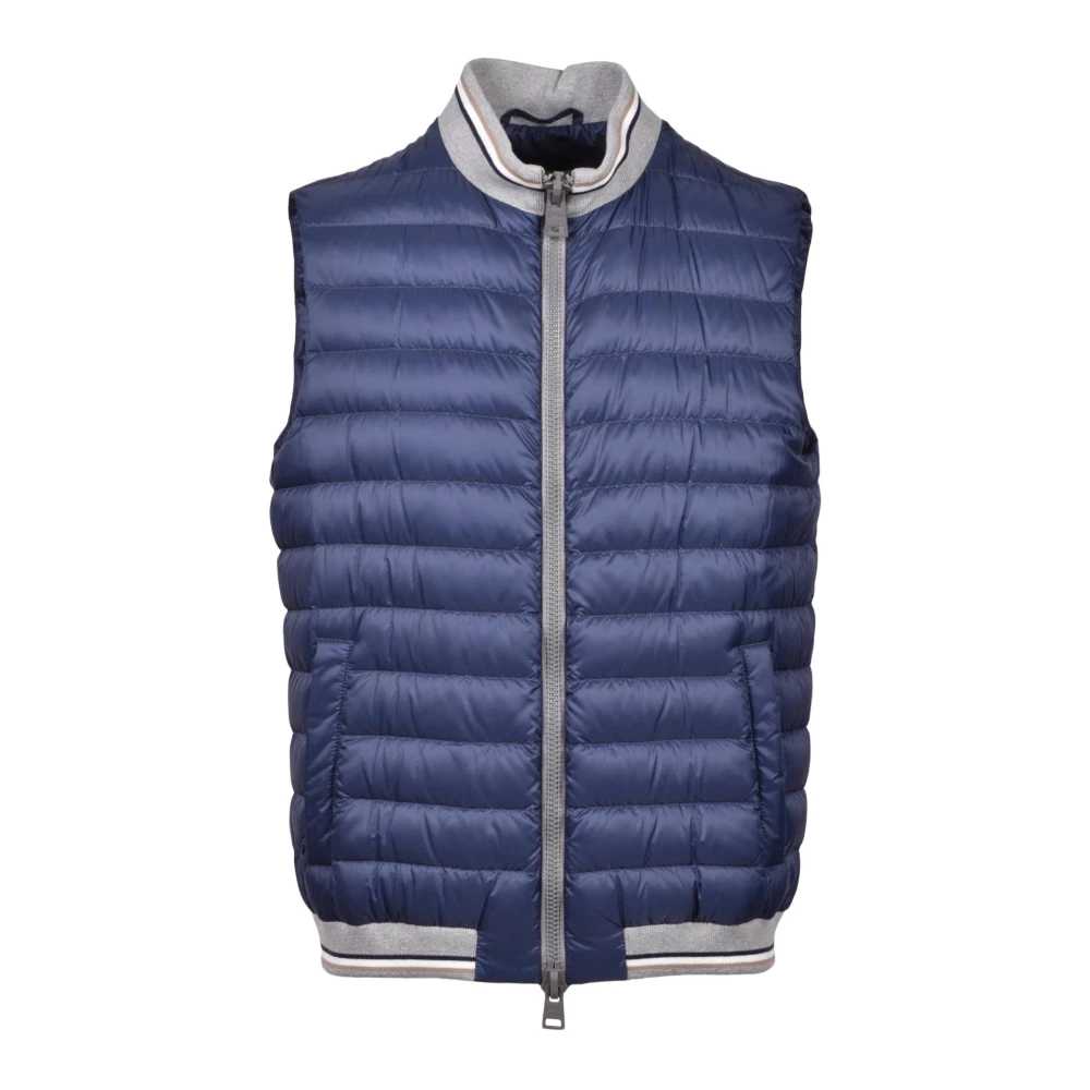 Herno - Jackets > Vests - Blue - Herno - Modalova