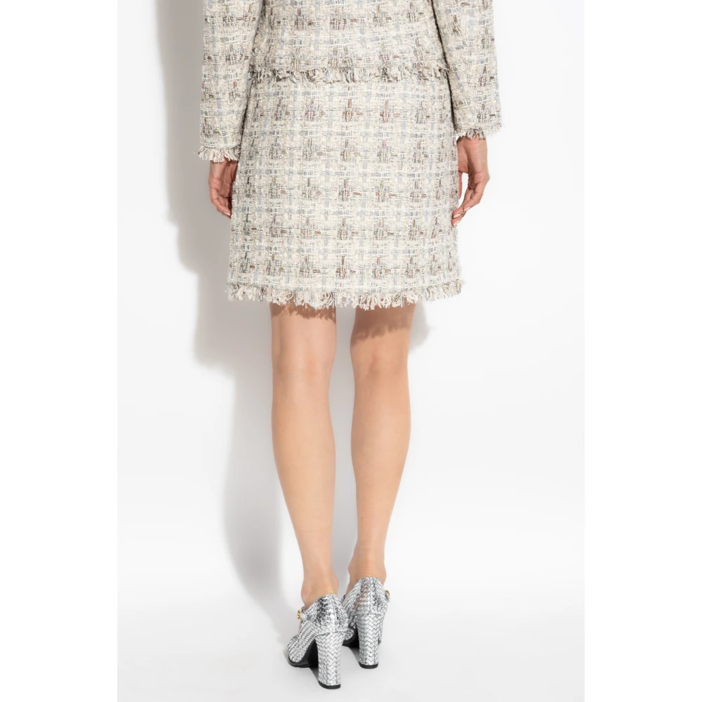 Munthe Tweed rok Beige Dames