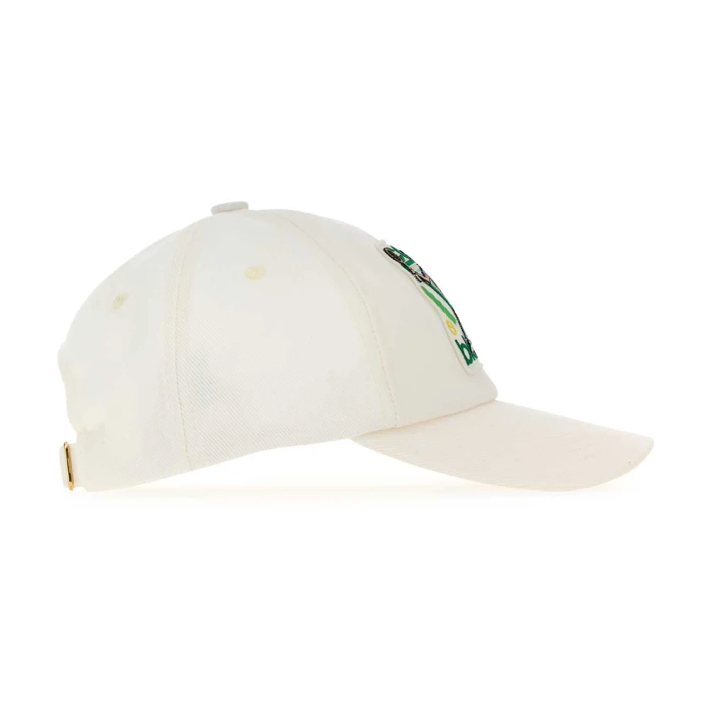Casablanca Klassieke Witte Katoenen Baseballpet White Unisex