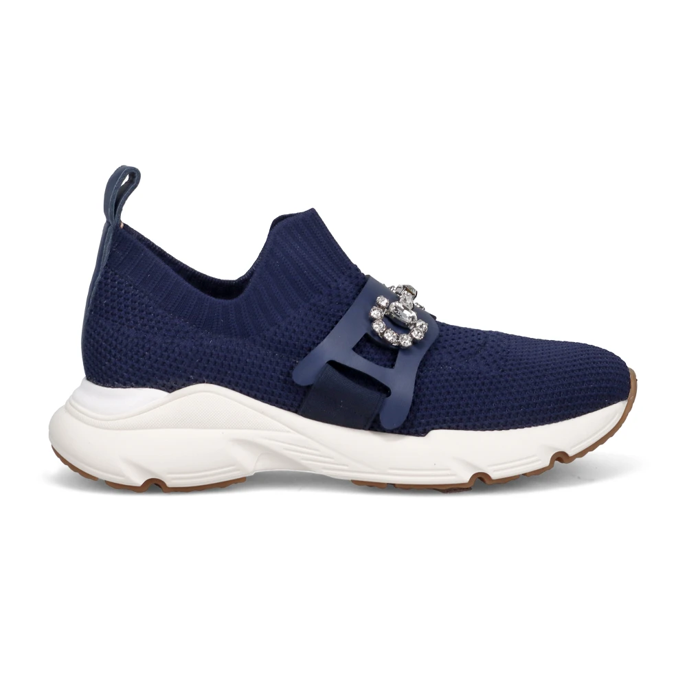 Rossano Bisconti Slip On Sneakers Dames Schoenen Blauw