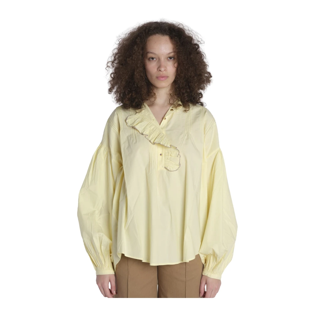 Laurence Bras Blouses Yellow Dames