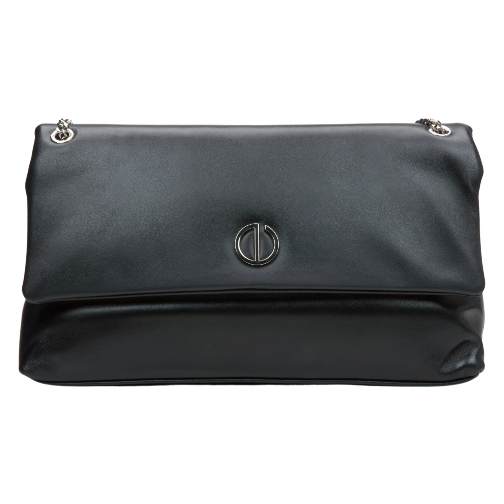 Estro Dames Zwarte Ketting Schouder Handtas Er00114989 Black Dames