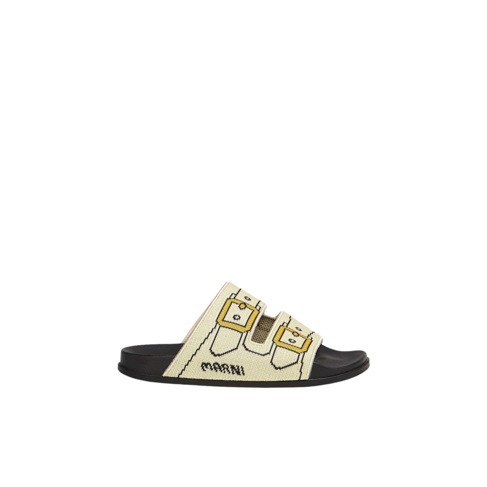 Shoes > Flip Flops & Sliders > Sliders - - Marni - Modalova