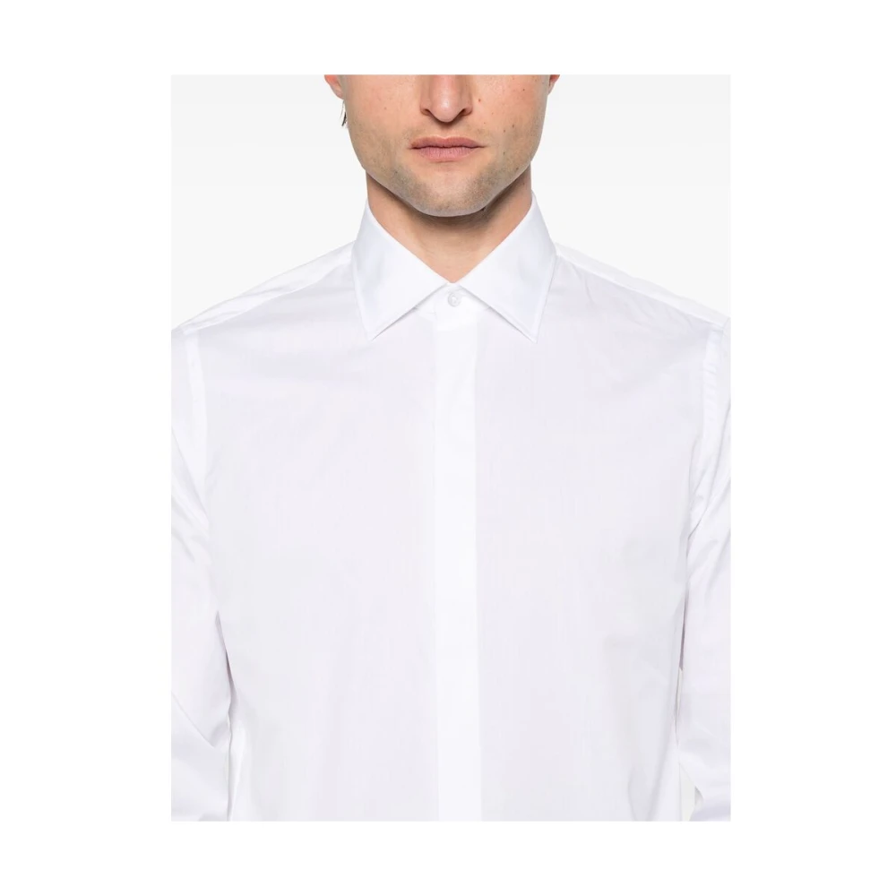 Tagliatore Overhemd White Heren