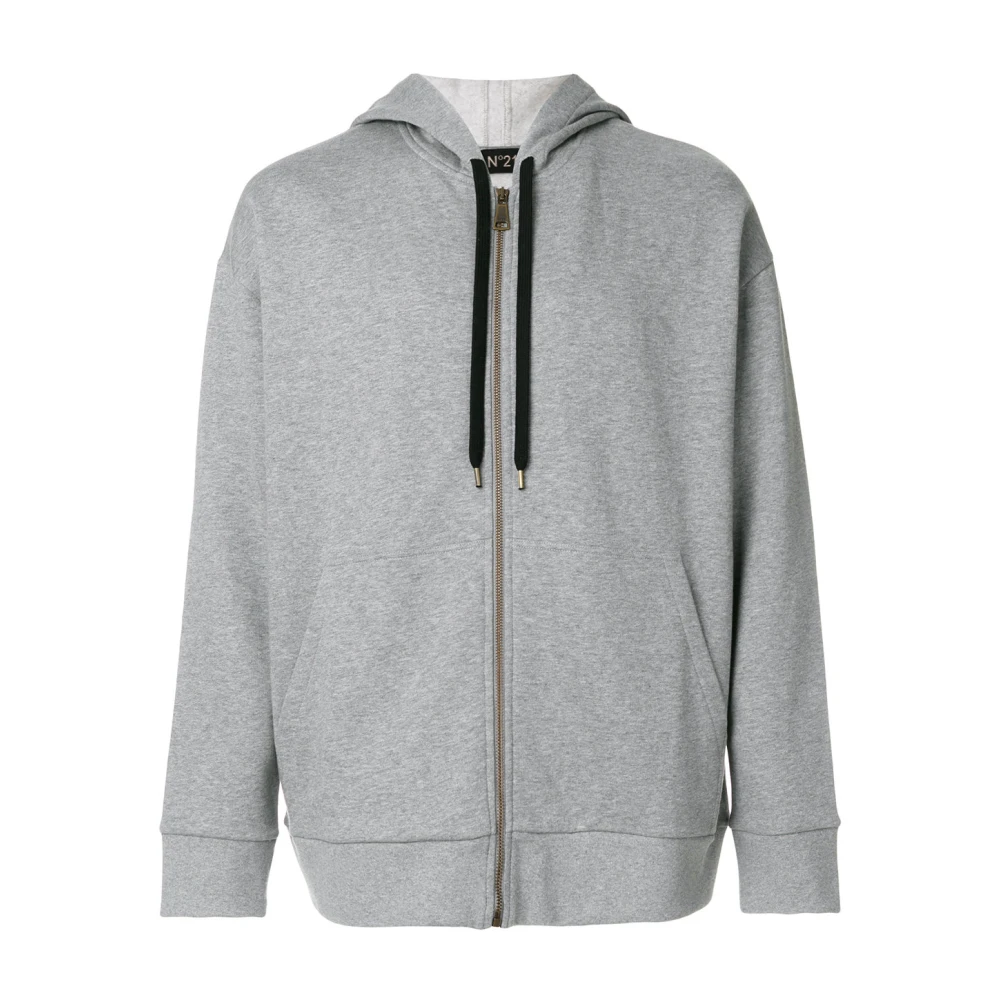 N21 Grijze Sweatshirt met Moderne Stijl Gray Heren