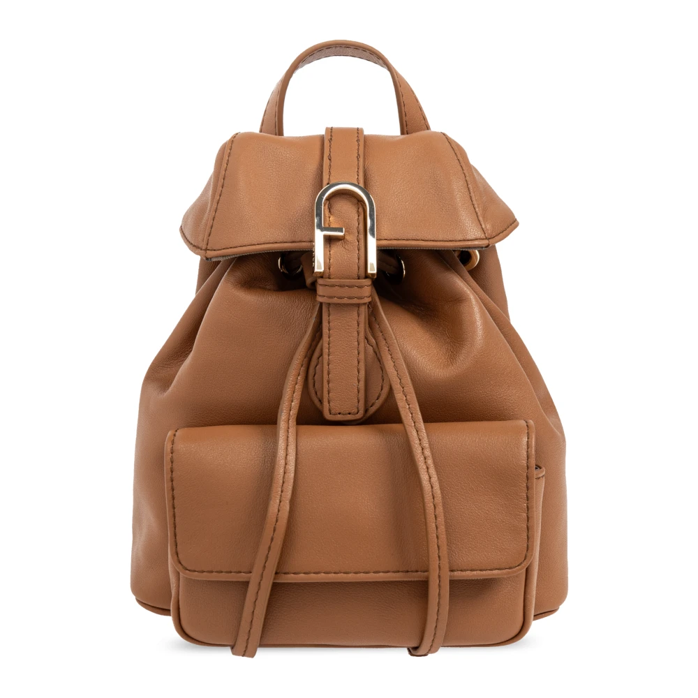 Furla Ryggsäck Flow Mini Brown, Dam