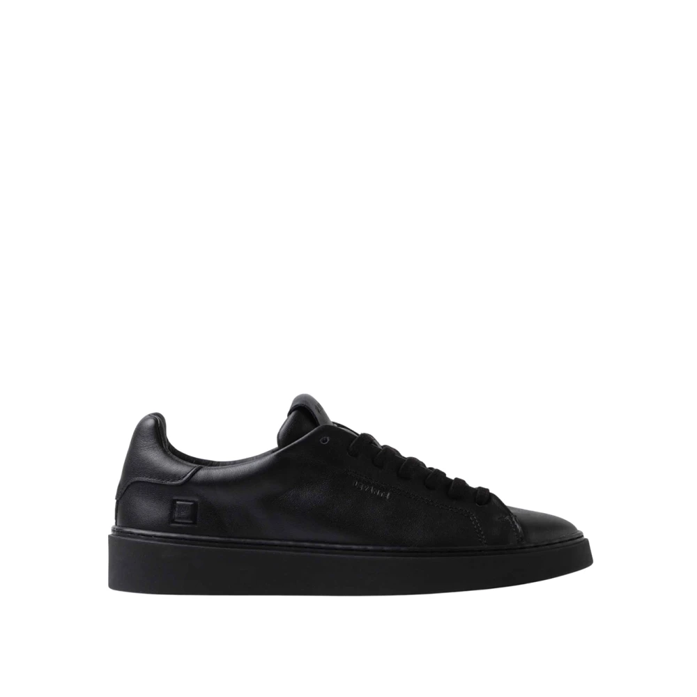 D.a.t.e. Moderne Italiaanse sneakers voor verfijnde stijl Heren Schoenen Zwart