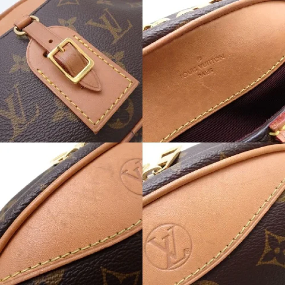 Louis Vuitton Vintage Pre-owned Canvas shoulder-bags Brown Dames