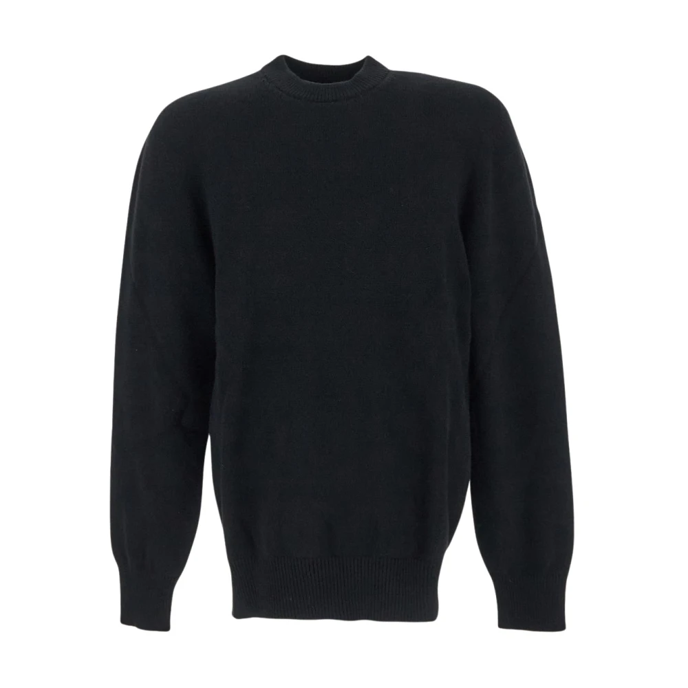 Laneus Wol Crewneck Gebreid Black Heren